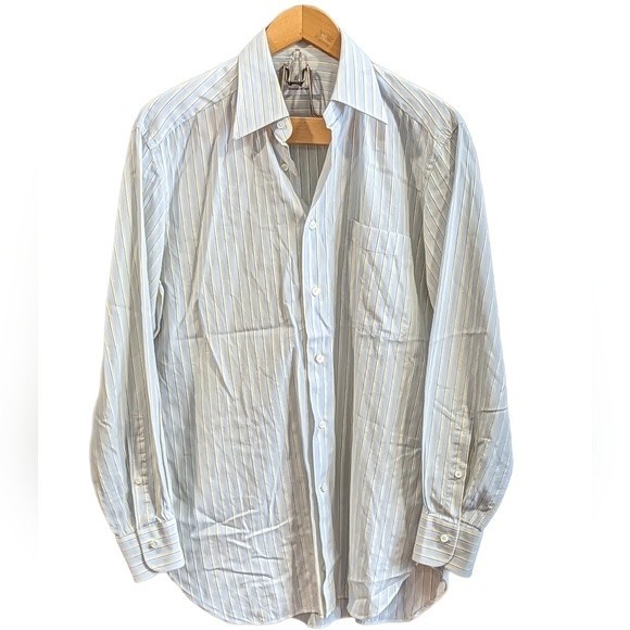 Ermenegildo Zegna Other - Ermenegildo Zegna Button Down Dress Shirt Portofino Comfort Size 39 - 15 1/2